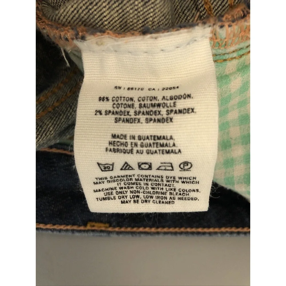 Anthropologie Pilcro and the Letterpress Jeans Womens Size 31 Fit SJEJ Straight